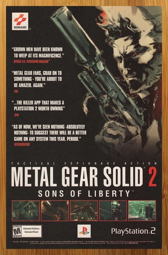 2002 metal gear solid ps2 - gear,