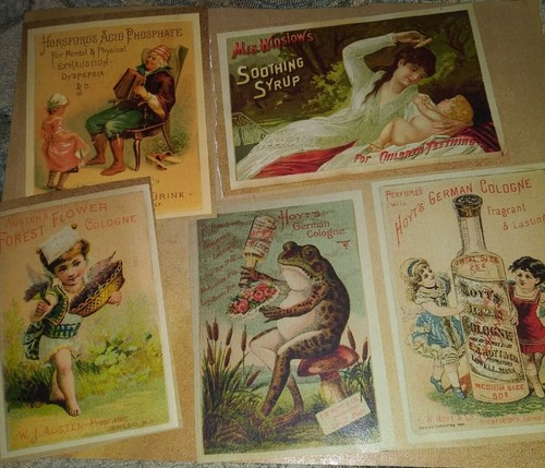 Vintage style ads tags - 5,